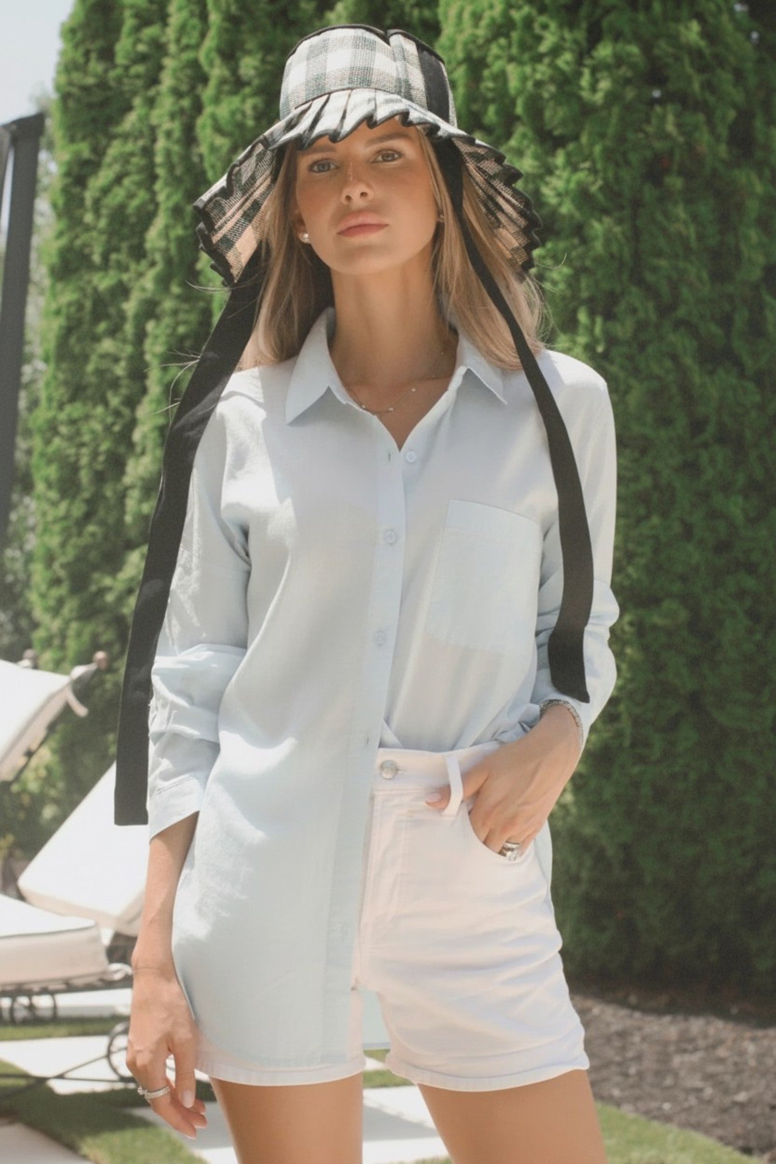 Jackie Button Down
