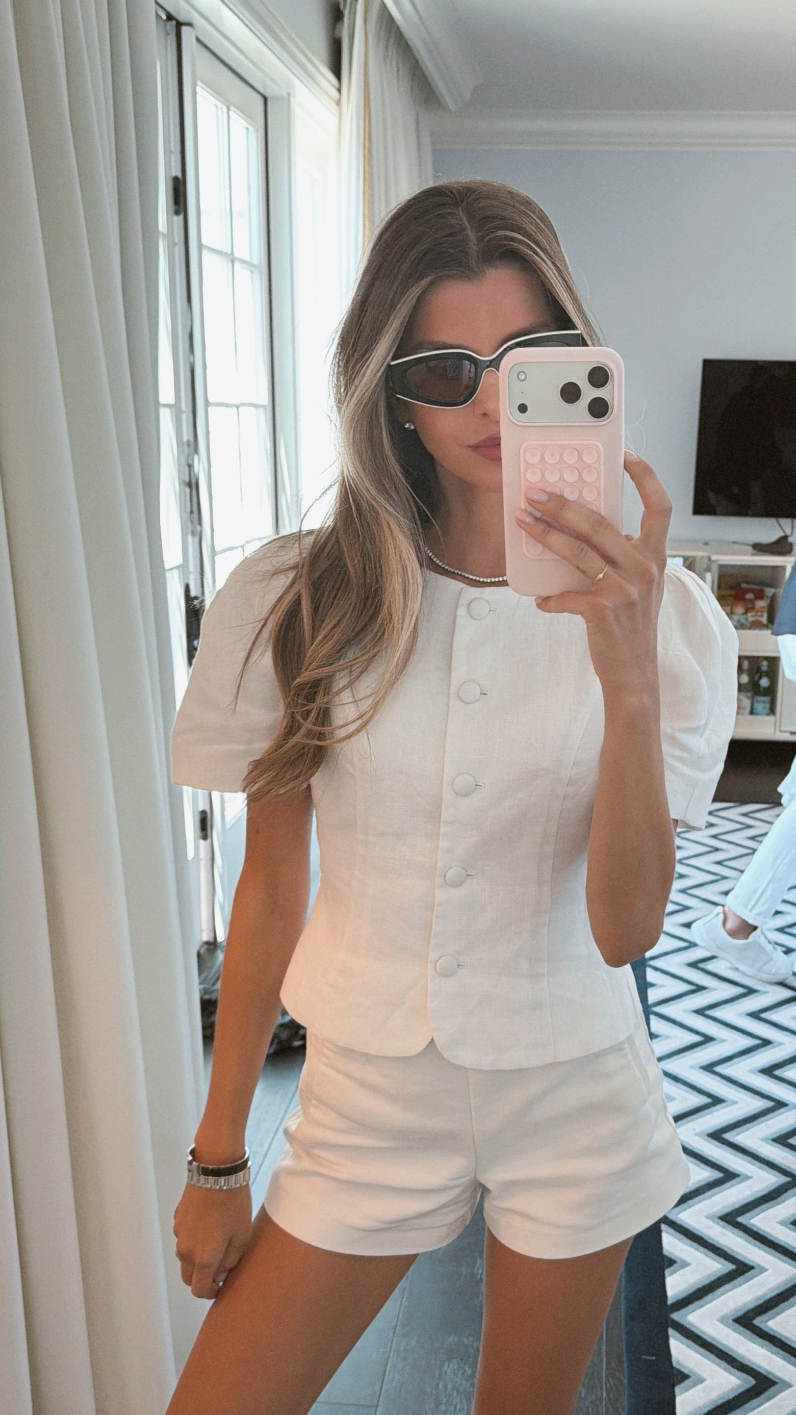 Diana Linen Top